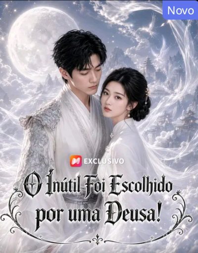 Capa da minissérie O Inútil Foi Escolhido por uma Deusa