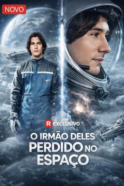 Capa da minissérie O Irmão Deles Perdido no Espaço