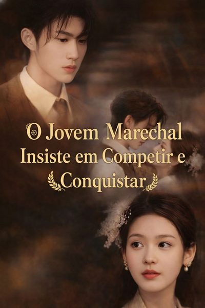 Capa da minissérie O jovem marechal insiste em competir e conquistar