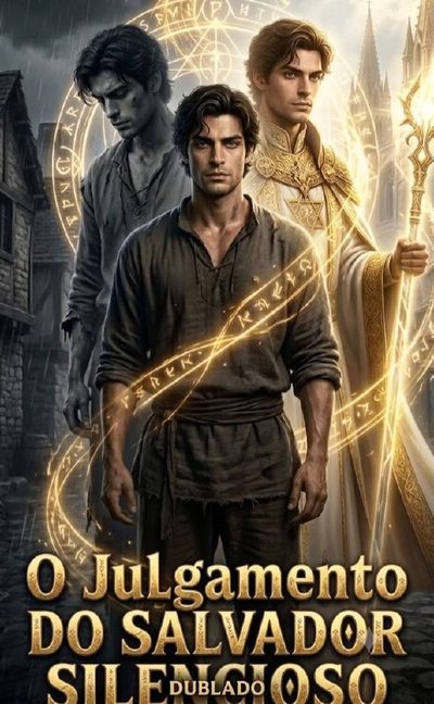 Capa da minissérie O Julgamento do Salvador Silencioso