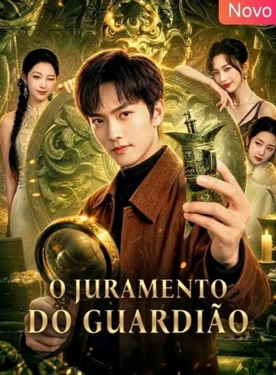 Capa da minissérie O Juramento do Guardião