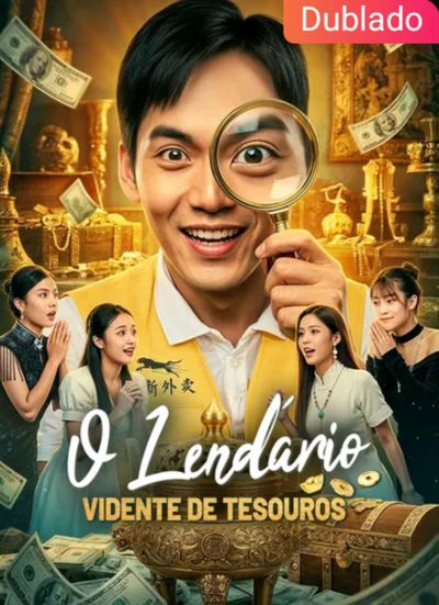Capa da minissérie O Lendário Vidente de Tesouros Dublado