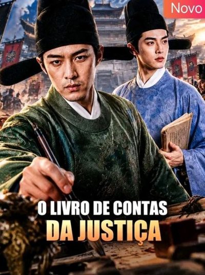 Capa da minissérie O Livro de Contas da Justiça