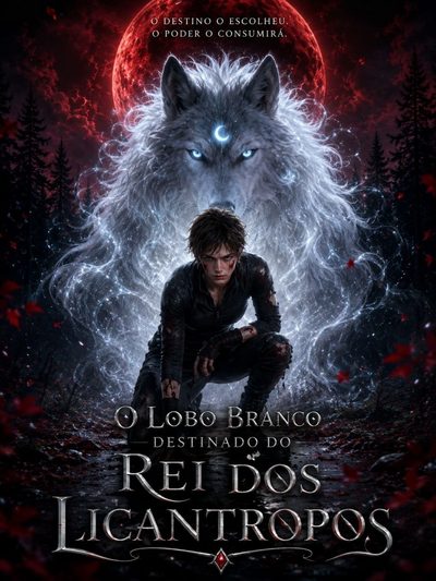 Capa da minissérie O Lobo Branco Destinado do Rei dos Licantropos