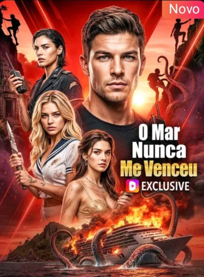 Capa da minissérie O Mar Nunca Me Venceu