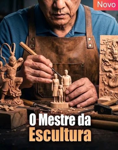 Capa da minissérie O Mestre da Escultura