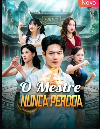 Capa da minissérie O Mestre Nunca Perdoa