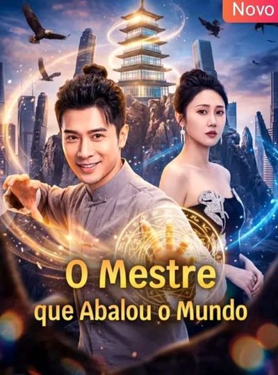 Capa da minissérie O Mestre que Abalou o Mundo