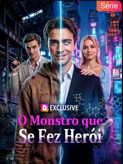 Capa da minissérie O Monstro que Se Fez Herói