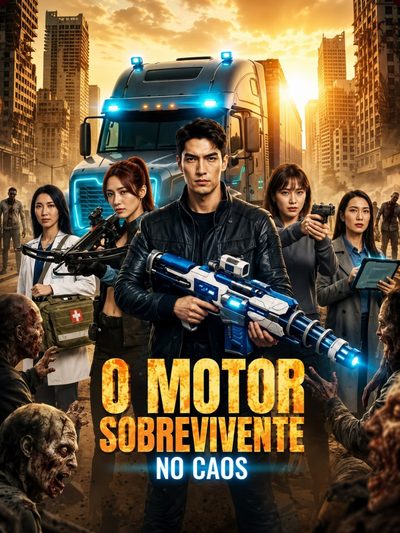 Capa da minissérie O Motor Sobrevivente no Caos