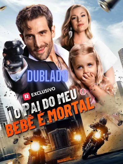 Capa da minissérie O Pai do Meu Bebê É Mortal