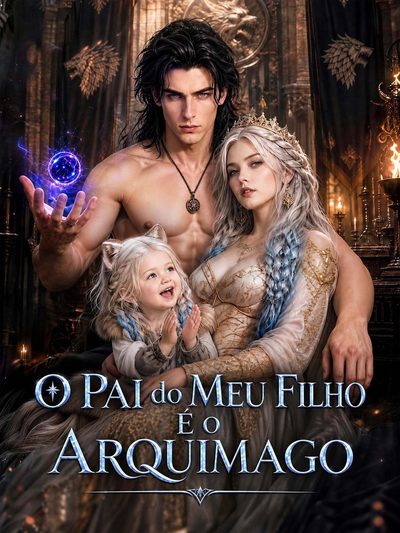 Capa da minissérie O pai do meu filho é o arquimago