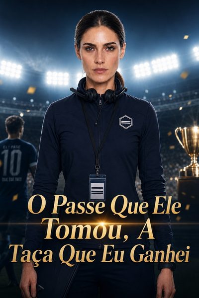Capa da minissérie O Passe que Ele Tomou, a Taça que Eu Ganhei Dublado