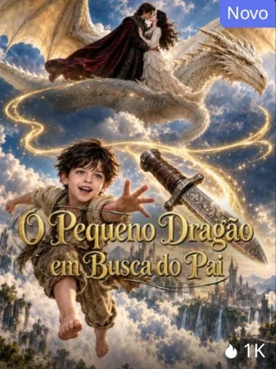Capa da minissérie O Pequeno Dragão em Busca do Pai