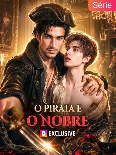 Capa da minissérie O Pirata e o Nobre
