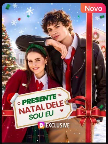Capa da minissérie O Presente de Natal Dele Sou Eu