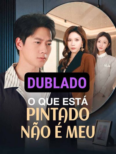 Capa da minissérie O que Está Pintado Não É Meu