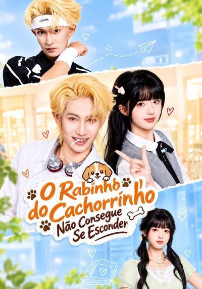 Capa da minissérie O Rabinho do Cachorrinho Não Consegue Se Esconder