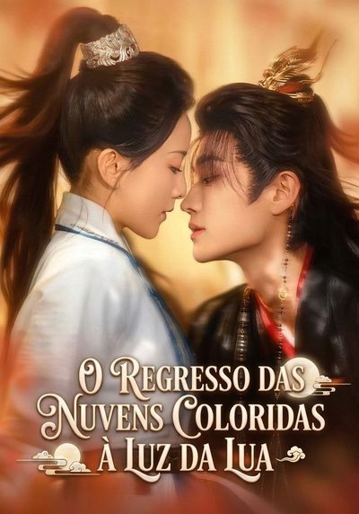 Capa da minissérie O Regresso das Nuvens Coloridas à Luz da Lua