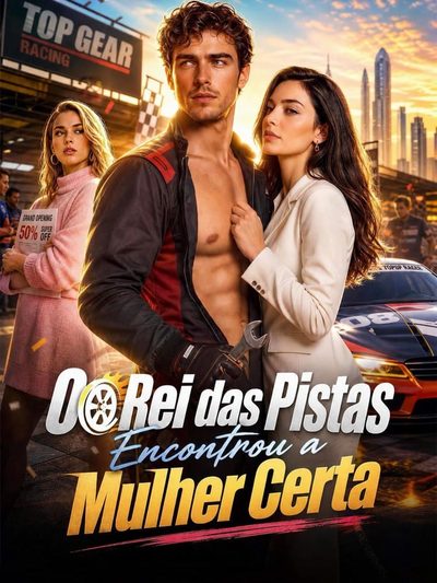 Capa da minissérie O Rei das Pistas Encontrou a Mulher Certa