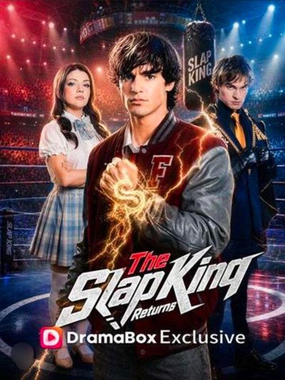 Capa da minissérie O REI DO TAPA ESTÁ DE VOLTA THE SLAP KING RETURNS Legenda exclusiva