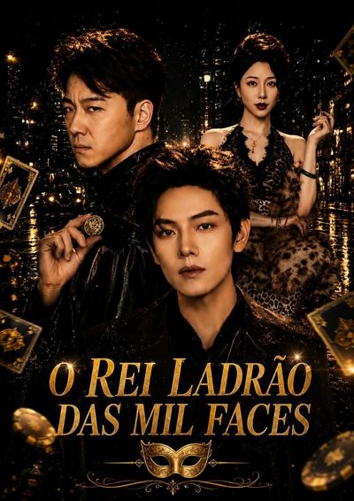 Capa da minissérie O Rei Ladrão das Mil Faces