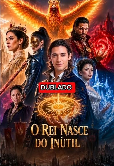 Capa da minissérie O Rei Nasce do Inútil