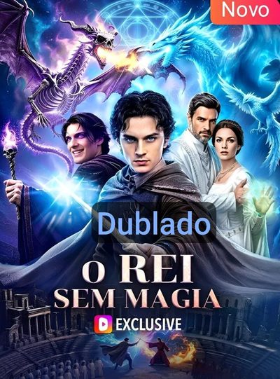 Capa da minissérie O Rei Sem Magia