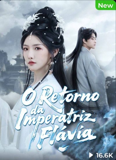 Capa da minissérie O Retorno da Imperatriz Flávia