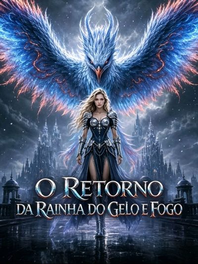 Capa da minissérie O Retorno da Rainha do Gelo e Fogo
