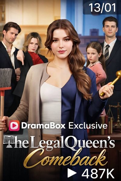 Capa da minissérie O RETORNO DA RAINHA LEGAL - The Legal Queen's Comeback