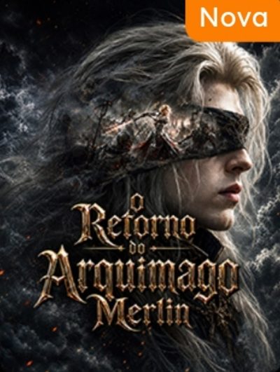 Capa da minissérie O Retorno do Arquimago Merlin