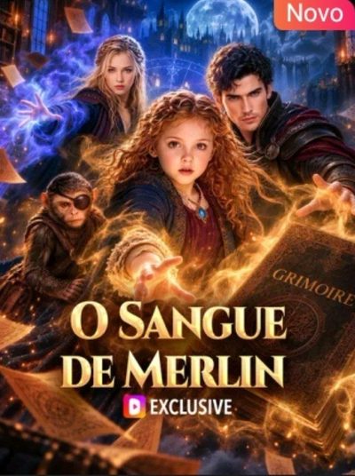 Capa da minissérie O Sangue de Merlin