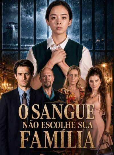 Capa da minissérie O Sangue Não Escolhe Sua Família