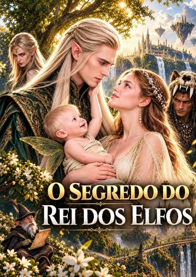 Capa da minissérie O Segredo do Rei dos Elfos