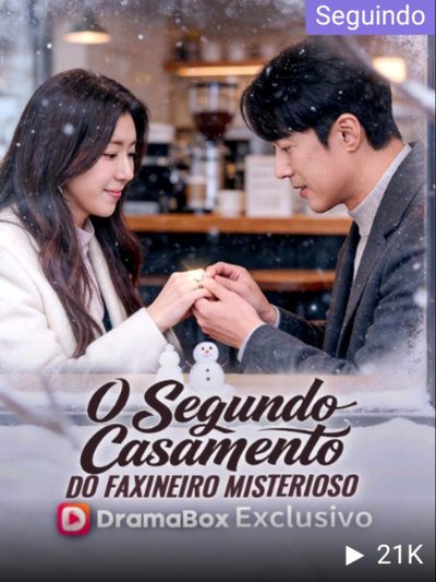 Capa da minissérie O Segundo Casamento do Faxineiro Misterioso