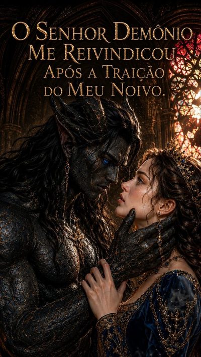 Capa da minissérie O Senhor Demônio Me Reivindicou Após a Traição do Meu Noivo