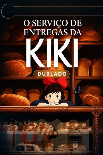 Capa da minissérie 🧹✨ O Serviço de Entregas da Kiki ✨🐈‍⬛ DUBLADO