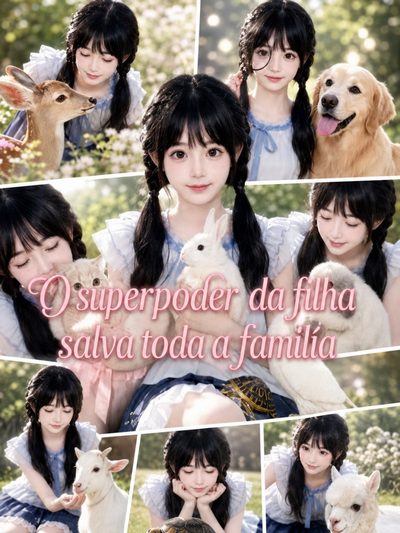 Capa da minissérie O Superpoder da Filha Salva Toda a Familía Legendado
