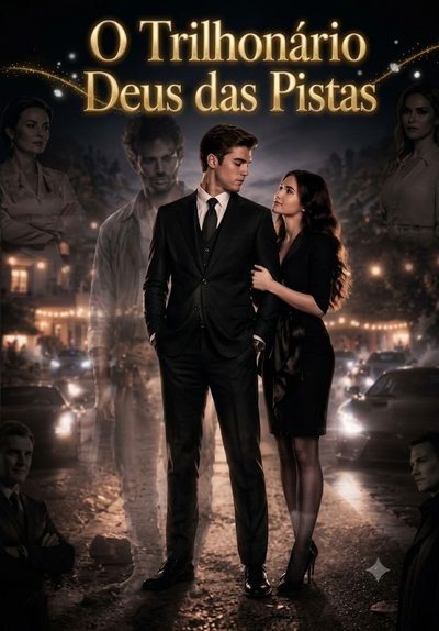 Capa da minissérie O Trilhonário Deus das Pistas