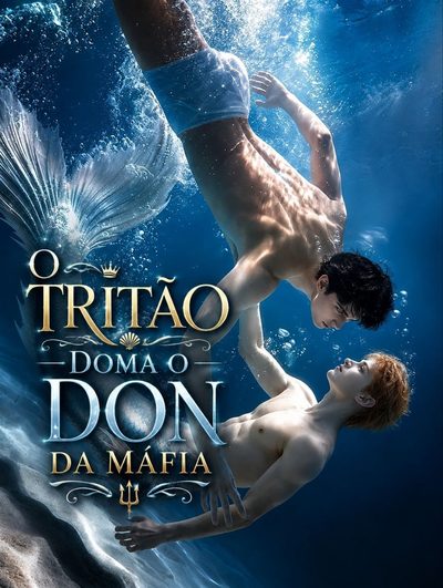 Capa da minissérie O Tritão Doma o Don da Máfia