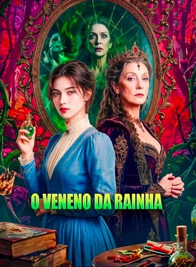 Capa da minissérie O Veneno da Rainha