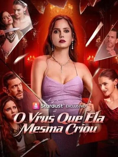 Capa da minissérie O Vírus que Ela Mesmo Criou