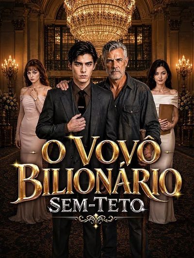 Capa da minissérie O Vovô Bilionário Sem-teto
