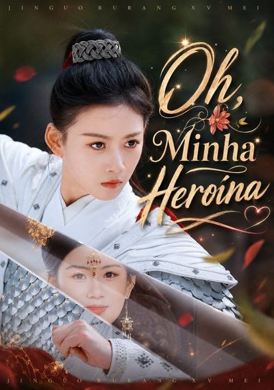 Capa da minissérie Oh Minha Heroína