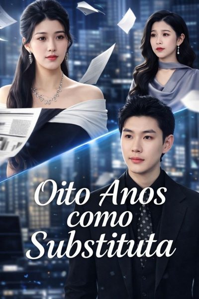 Capa da minissérie Oito Anos Como Substituta