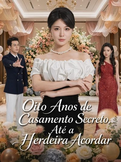 Capa da minissérie Oito Anos de Casamento Secreto, Até a Herdeira Acordar