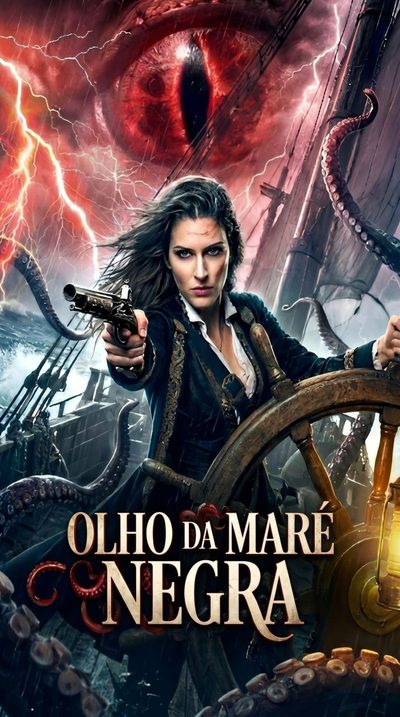 Capa da minissérie Olho da Maré Negra