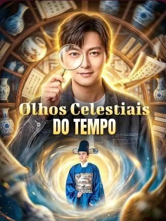 Capa da minissérie Olhos Celestiais do Tempo