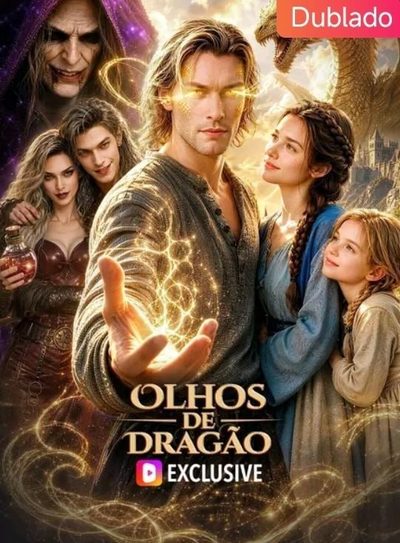 Capa da minissérie Olhos de Dragão
